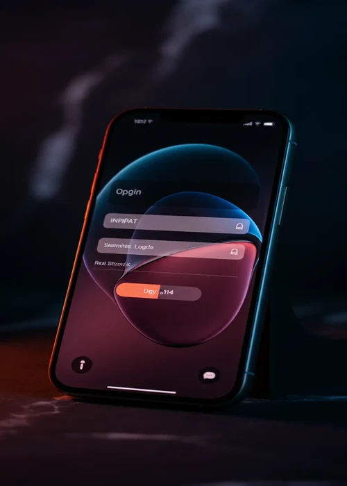Mr Mega Casino login interface showing username and password fields on a secure dashboard background